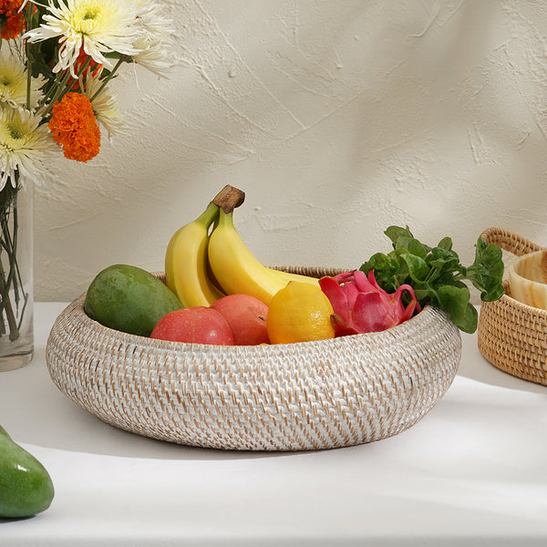 wicker fruit basket